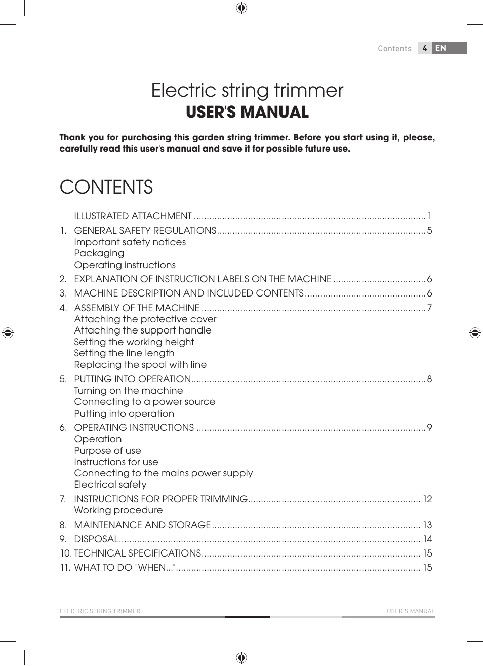 Fieldmann FZS 2001-E User Manual | Page 5 / 96