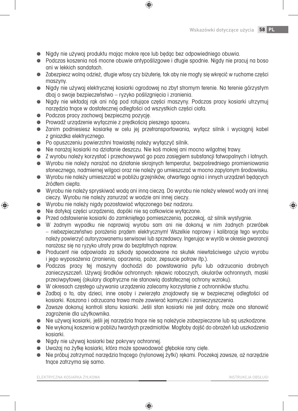 Fieldmann FZS 2001-E User Manual | Page 59 / 96