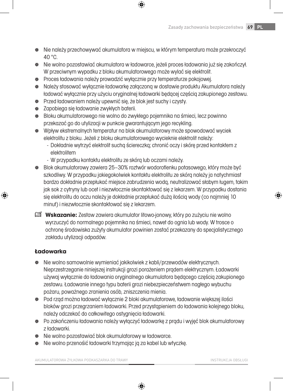 Fieldmann FZS 1001-A User Manual | Page 69 / 104