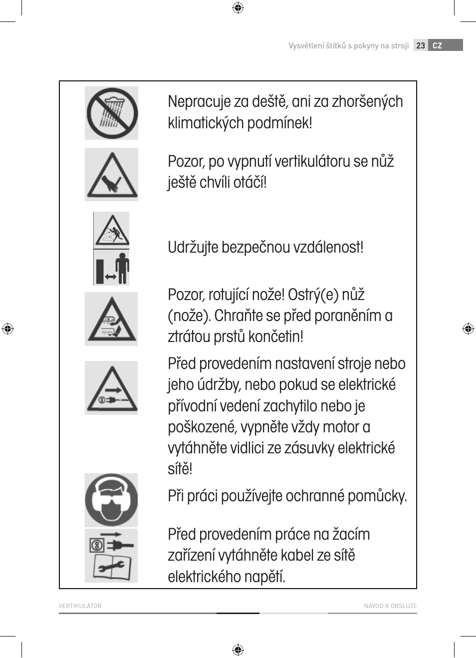 Fieldmann FZV 2001-E User Manual | Page 23 / 96