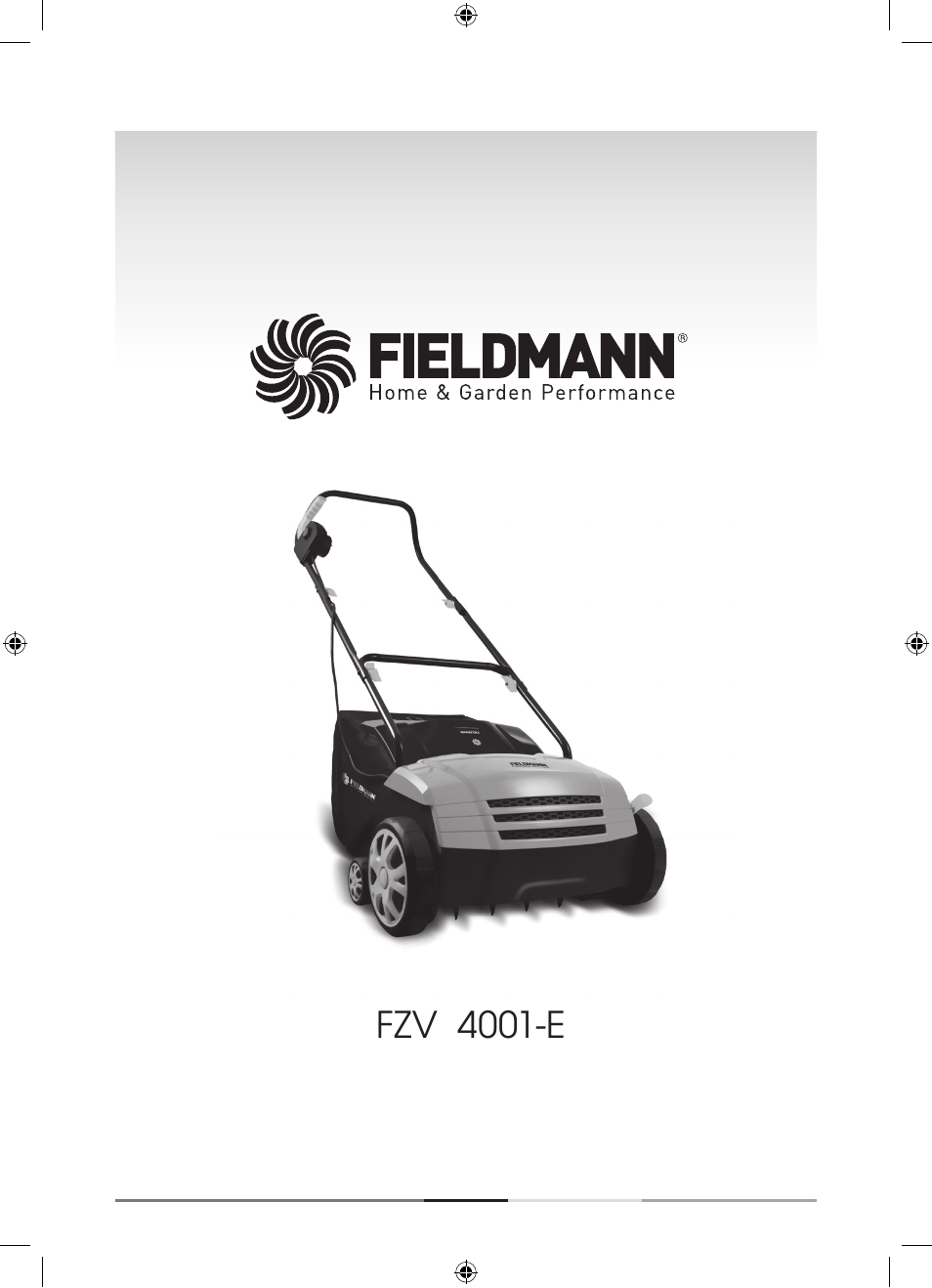 Fieldmann FZV 4001-E User Manual | 160 pages