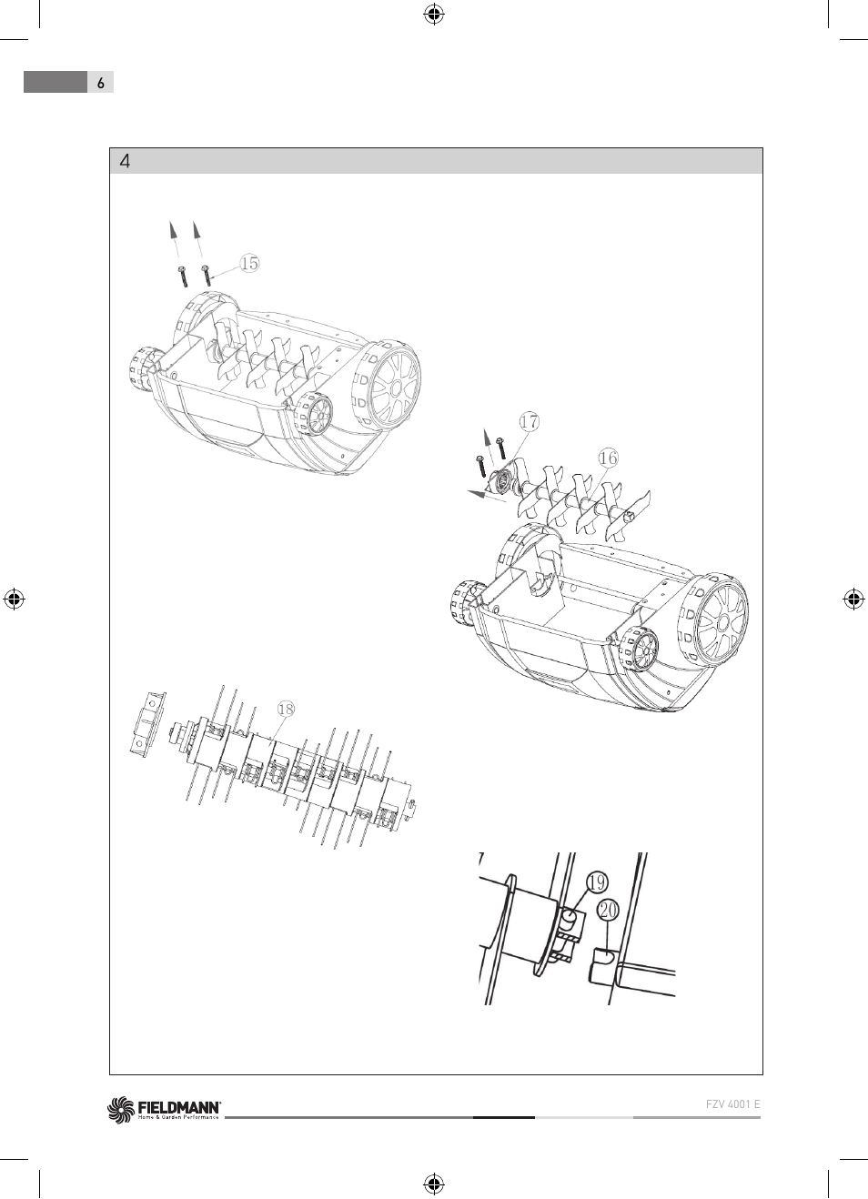 Fieldmann FZV 4001-E User Manual | Page 6 / 160