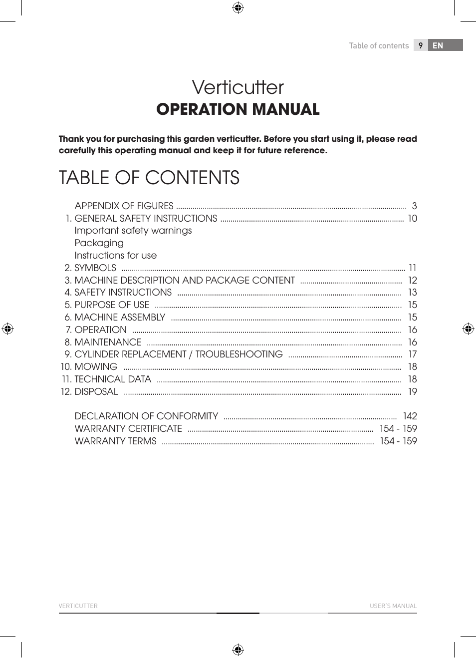 Fieldmann FZV 4001-E User Manual | Page 9 / 160