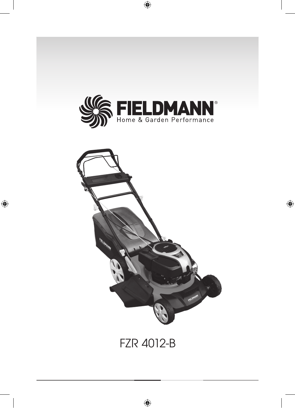 Fieldmann FZR 4012-B User Manual | 82 pages