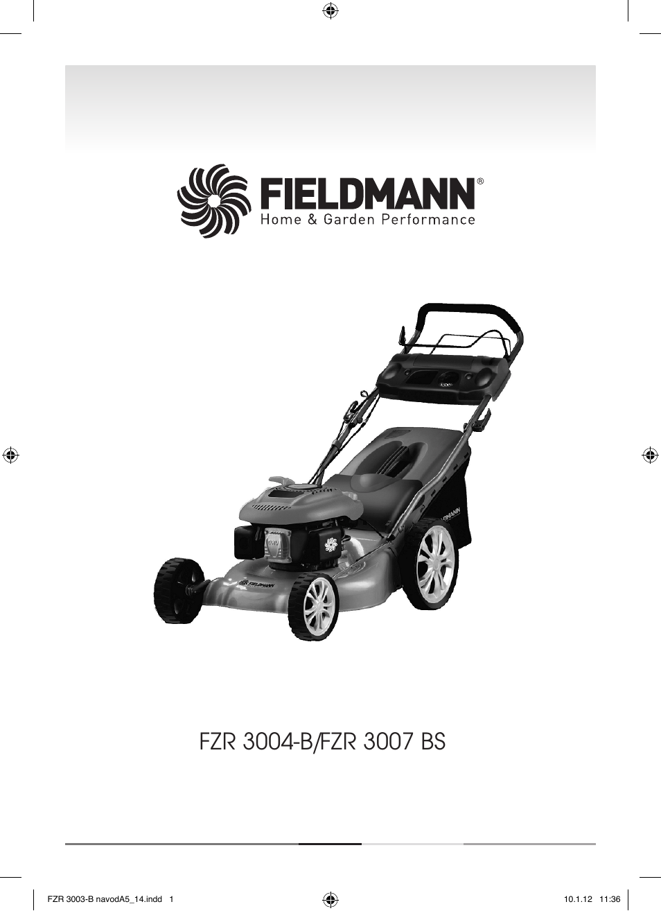 Fieldmann FZR 3004-B User Manual | 110 pages