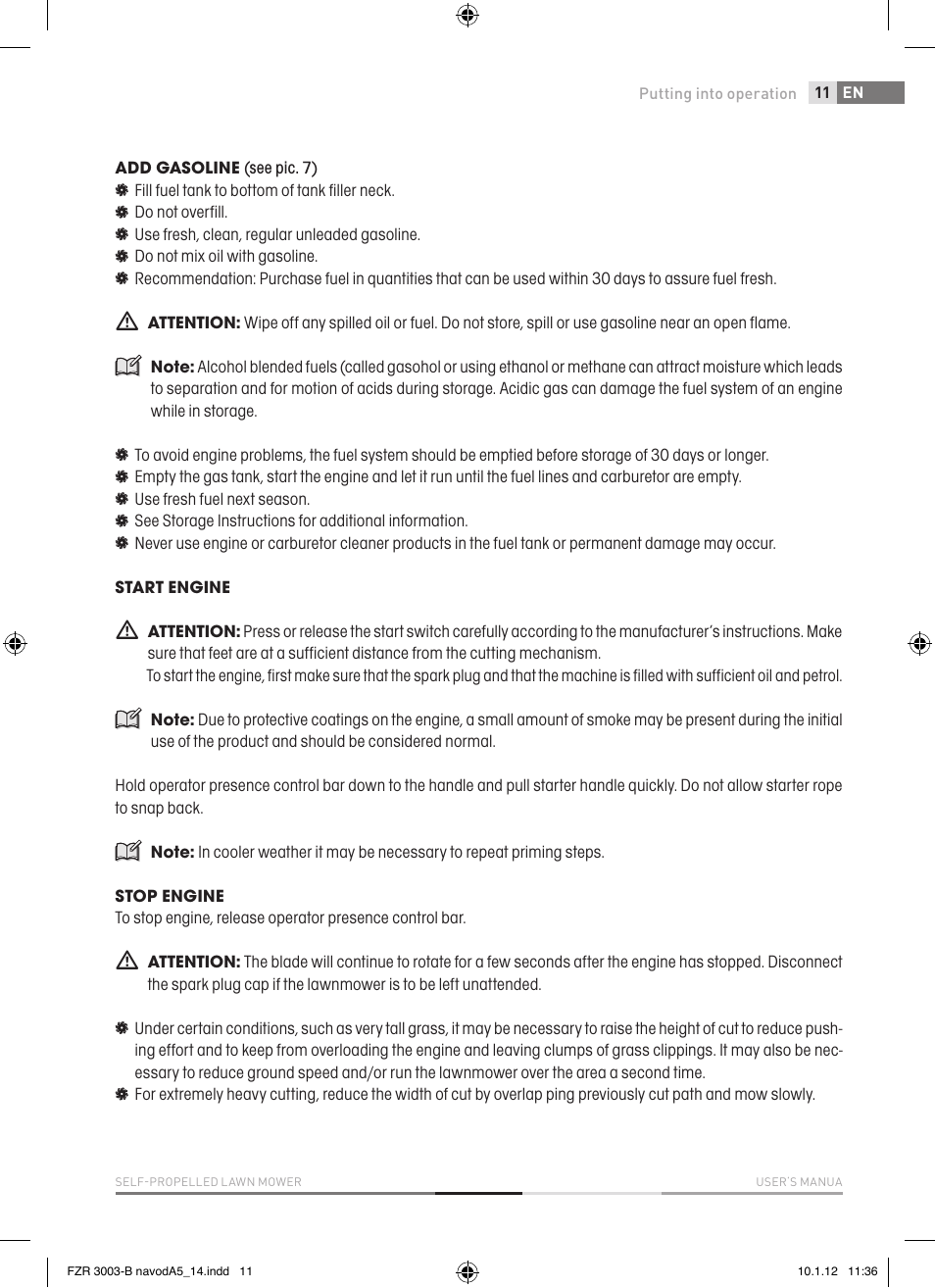 Fieldmann FZR 3004-B User Manual | Page 11 / 110