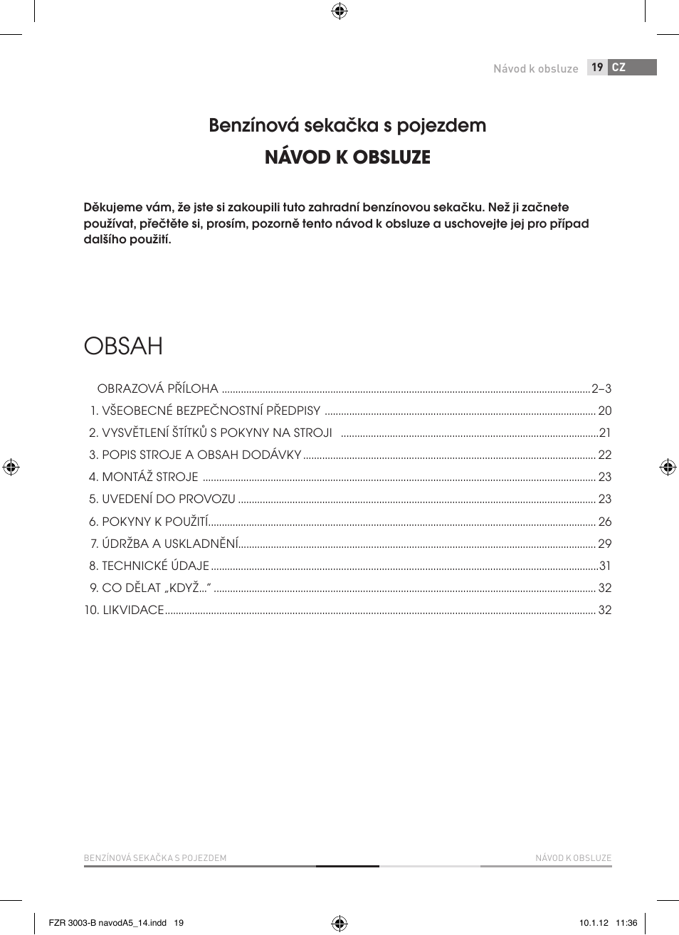 Fieldmann FZR 3004-B User Manual | Page 19 / 110
