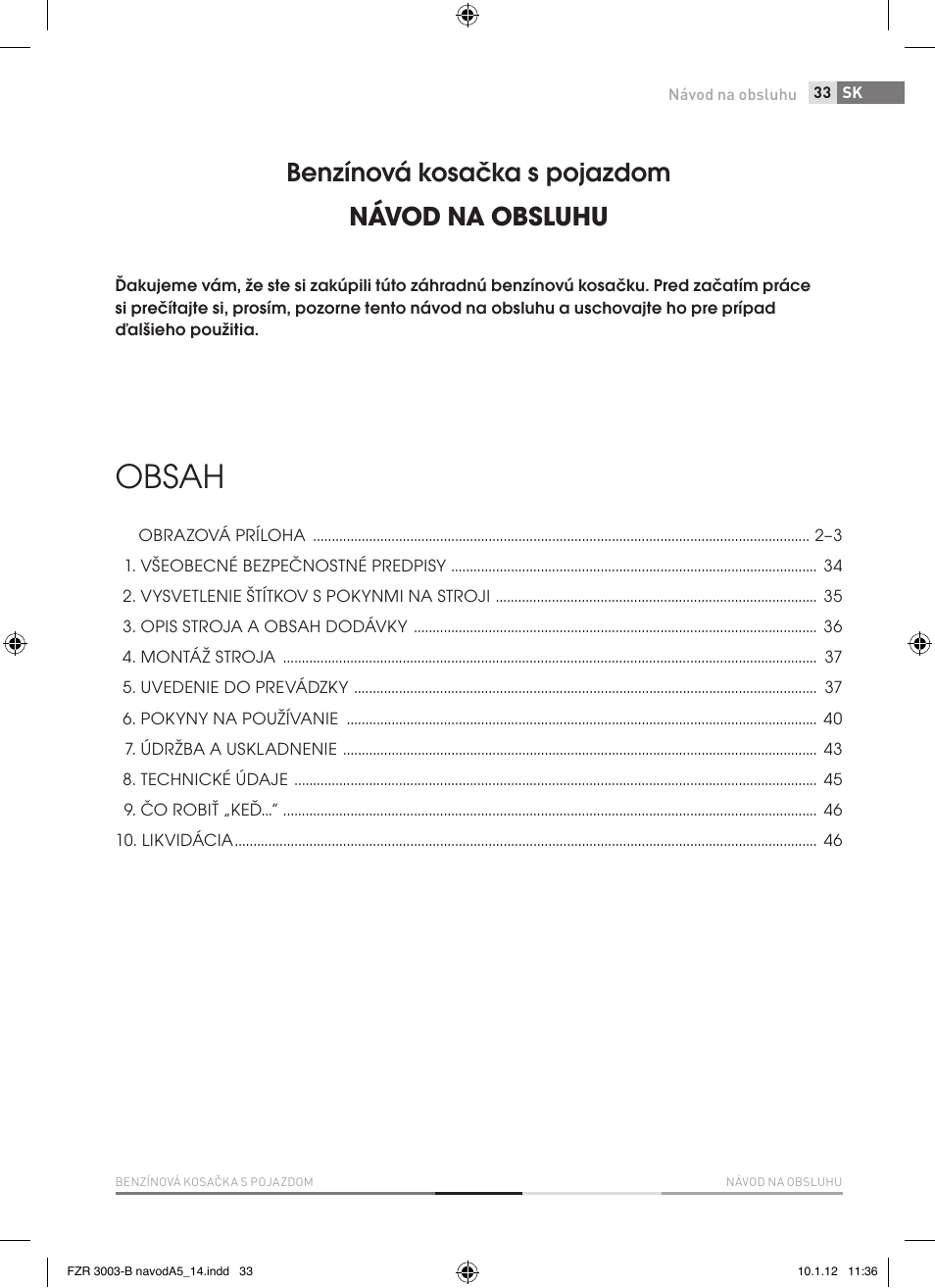 Fieldmann FZR 3004-B User Manual | Page 33 / 110
