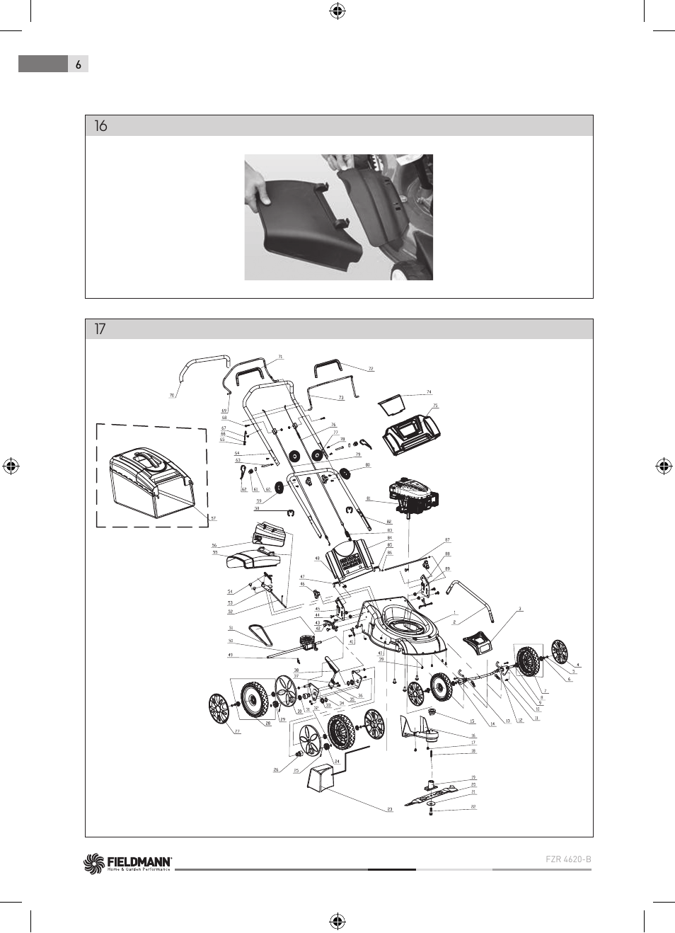 Fieldmann FZR 4620-B User Manual | Page 6 / 82