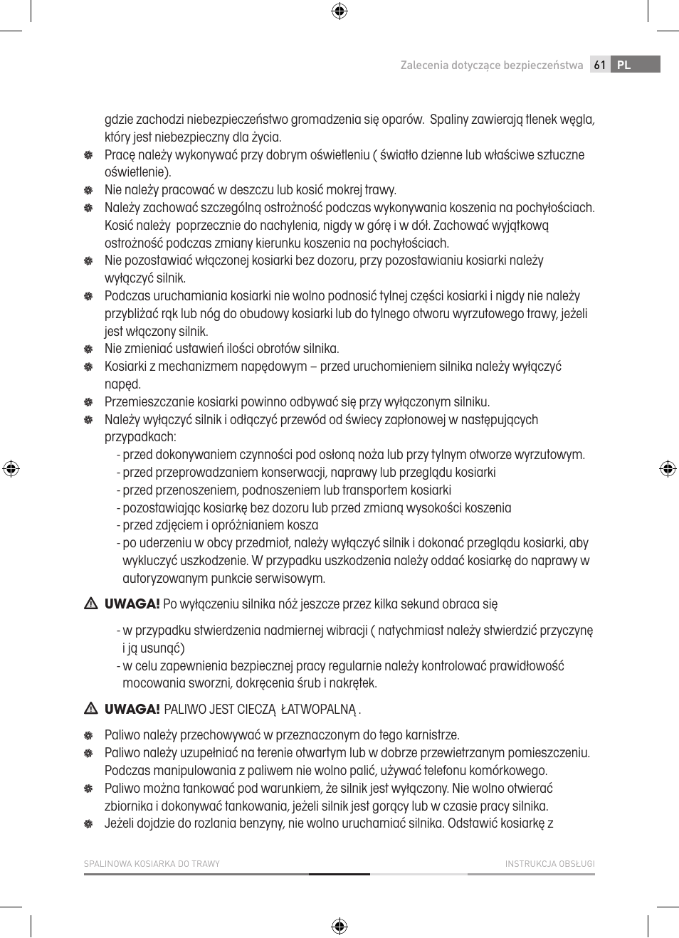 Fieldmann FZR 4620-B User Manual | Page 61 / 82