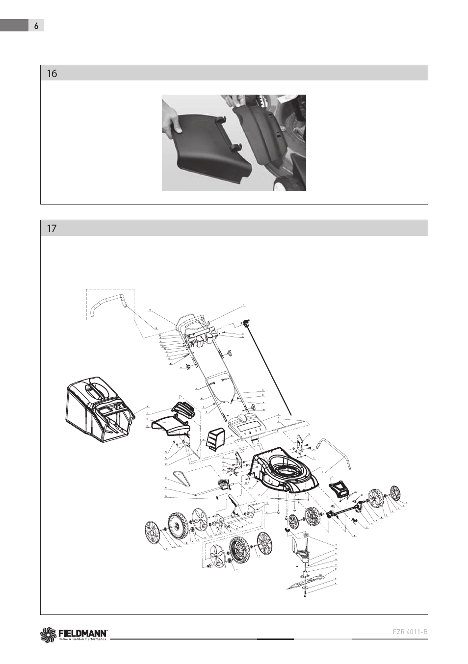Fieldmann FZR 4011-B User Manual | Page 6 / 82
