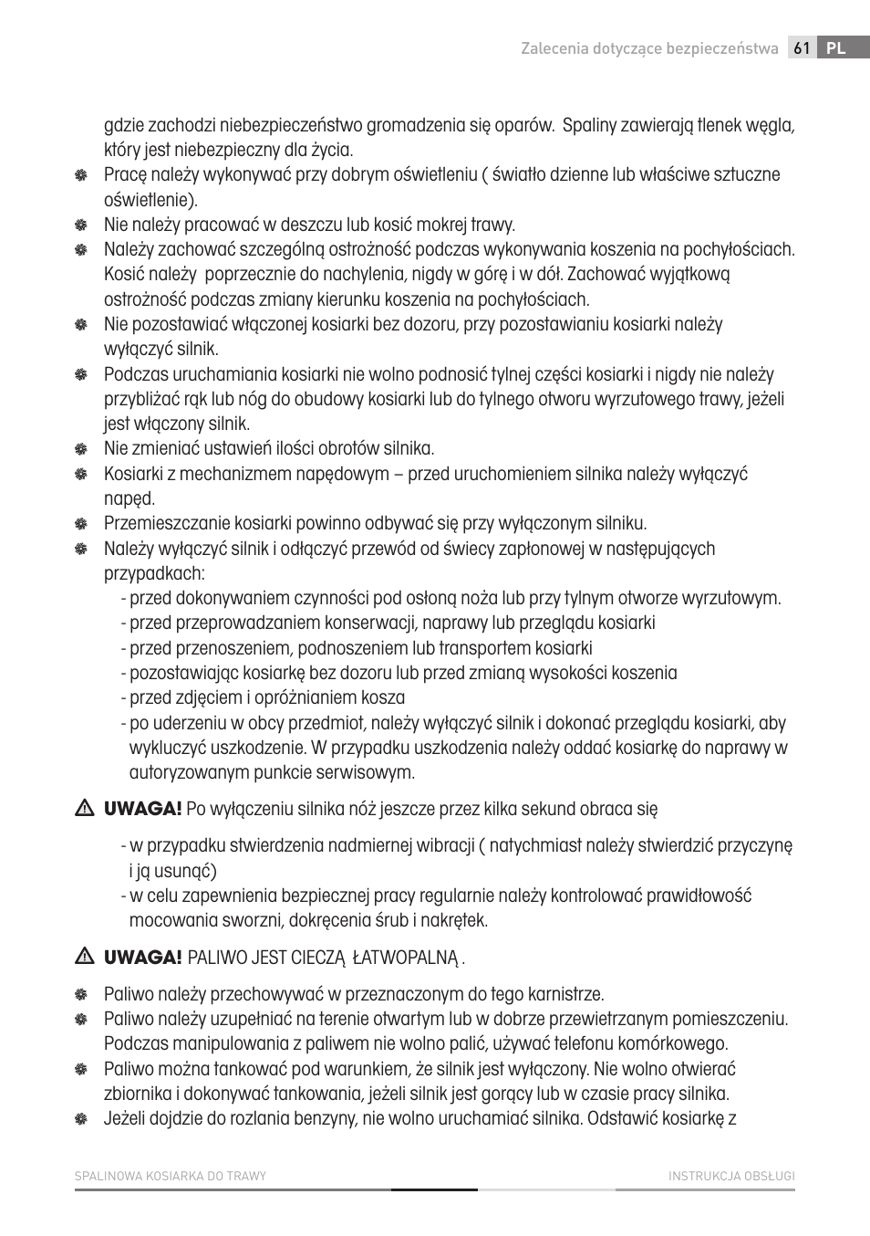 Fieldmann FZR 4011-B User Manual | Page 61 / 82