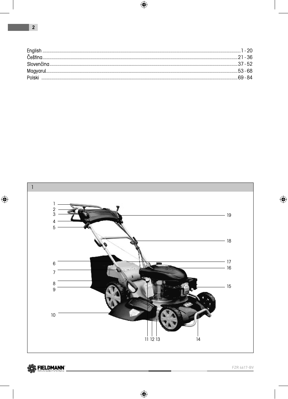 Fieldmann FZR 4617-BV User Manual | Page 2 / 92