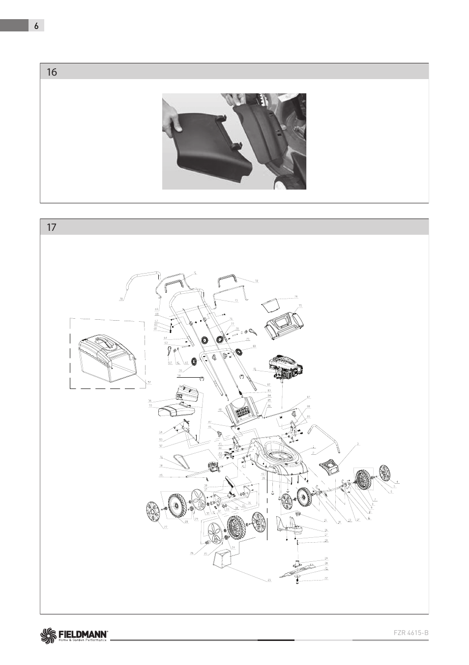 Fieldmann FZR 4615-B User Manual | Page 6 / 82