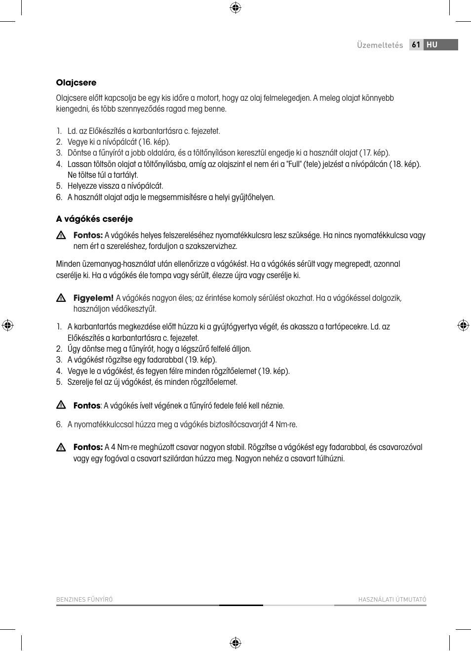 Fieldmann FZR 4010-B User Manual | Page 61 / 88