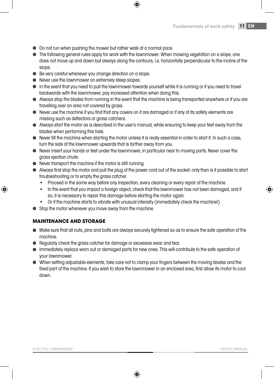 Fieldmann FZR 2040-E User Manual | Page 11 / 76