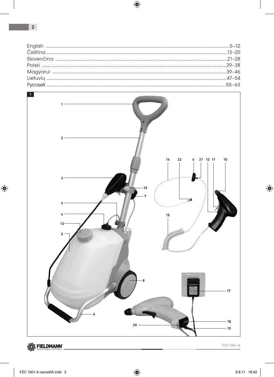 2obrazová příloha | Fieldmann FZC 1001-A User Manual | Page 2 / 64