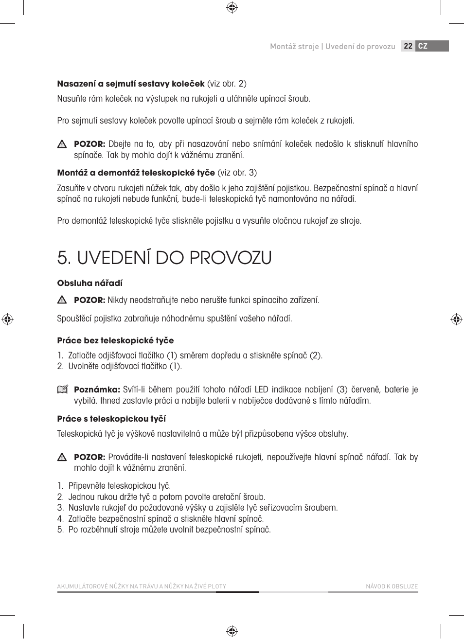 Uvedení do provozu | Fieldmann FZN 4002-AT User Manual | Page 23 / 104