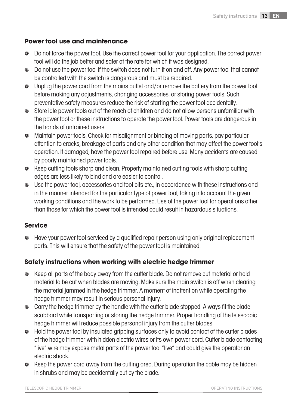 Fieldmann FZN 6005-E User Manual | Page 13 / 80