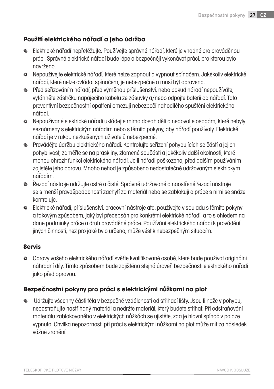 Fieldmann FZN 6005-E User Manual | Page 27 / 80