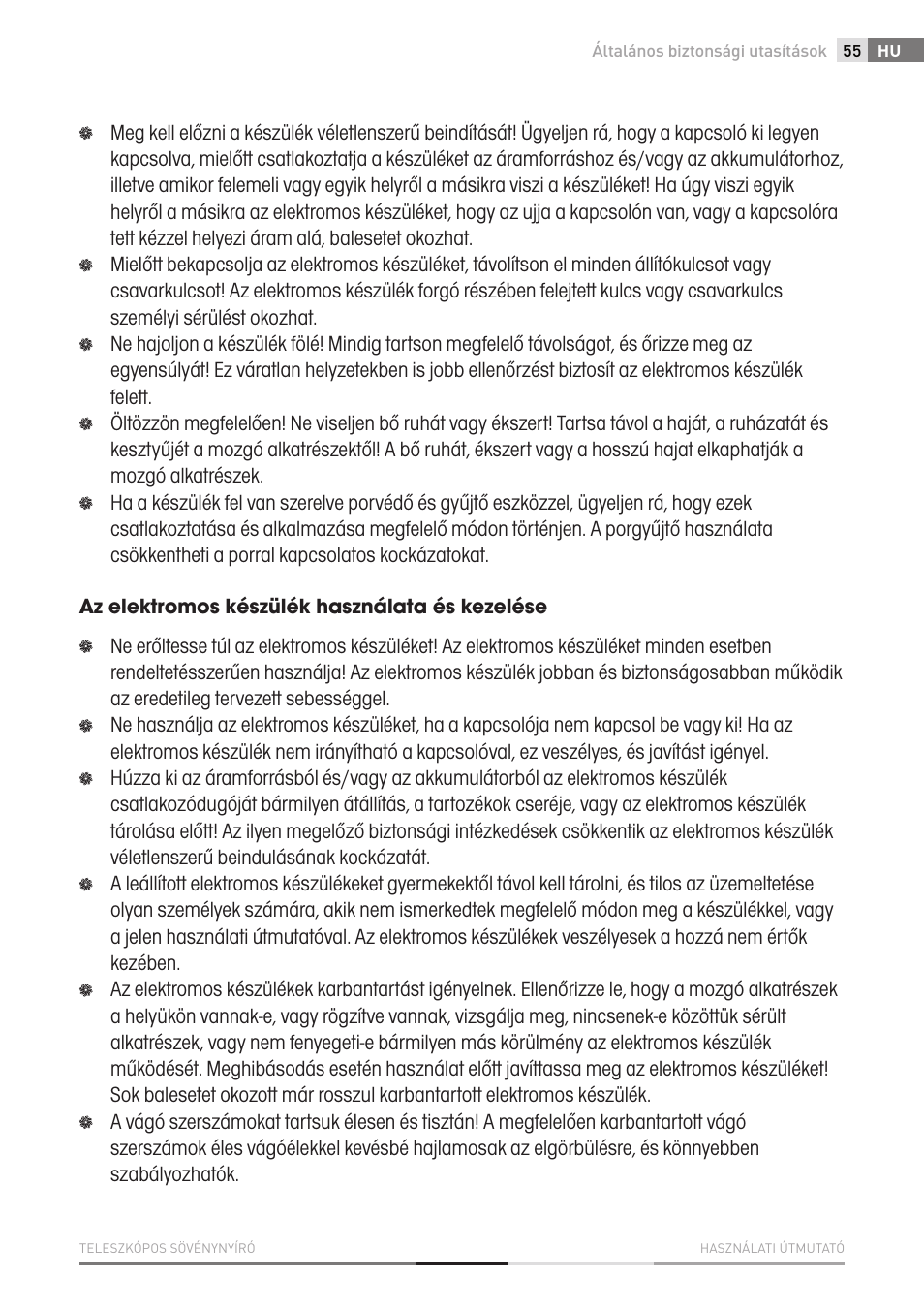 Fieldmann FZN 6005-E User Manual | Page 55 / 80