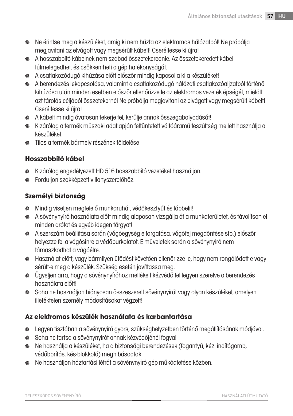 Fieldmann FZN 6005-E User Manual | Page 57 / 80