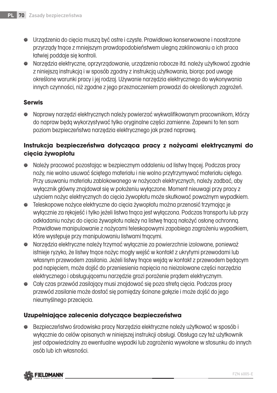 Fieldmann FZN 6005-E User Manual | Page 70 / 80
