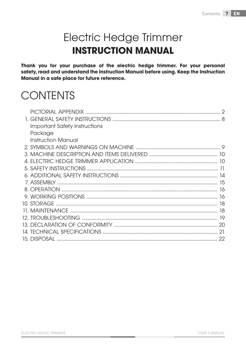 Fieldmann FZN 2002-E User Manual | Page 7 / 110