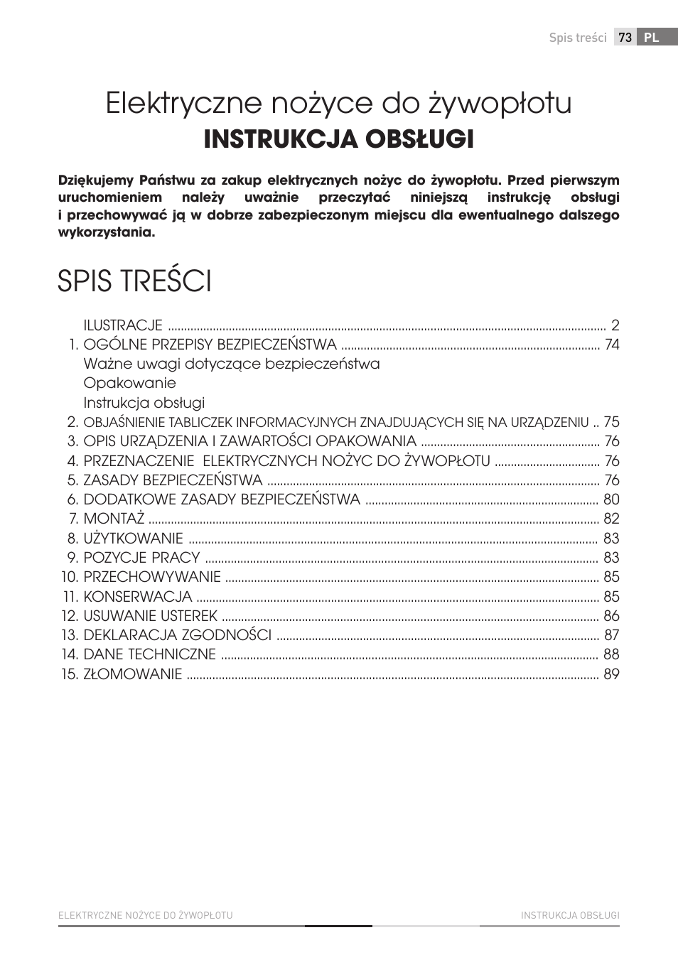 Fieldmann FZN 2002-E User Manual | Page 73 / 110