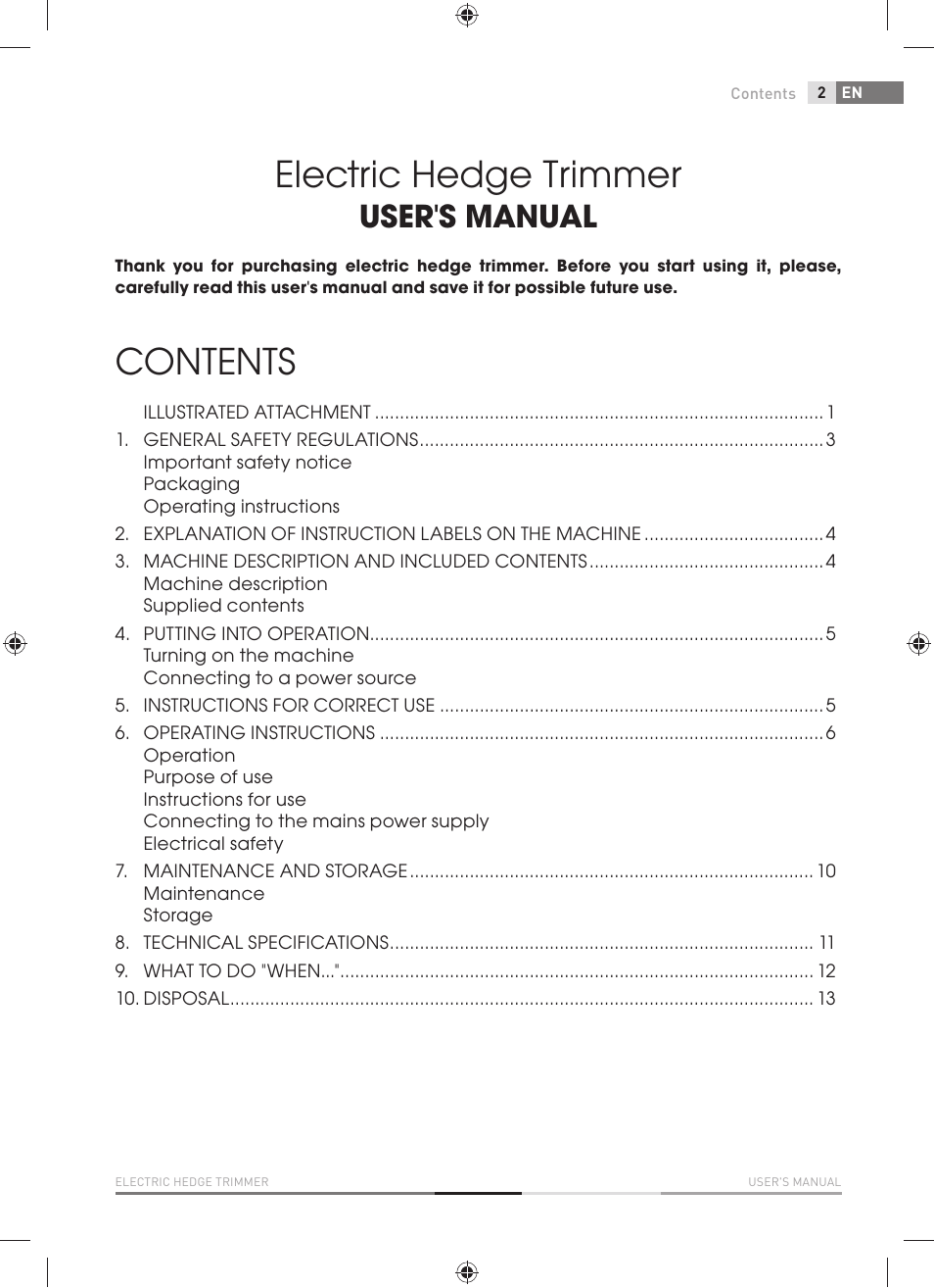 Fieldmann FZN 2001-E User Manual | Page 3 / 92