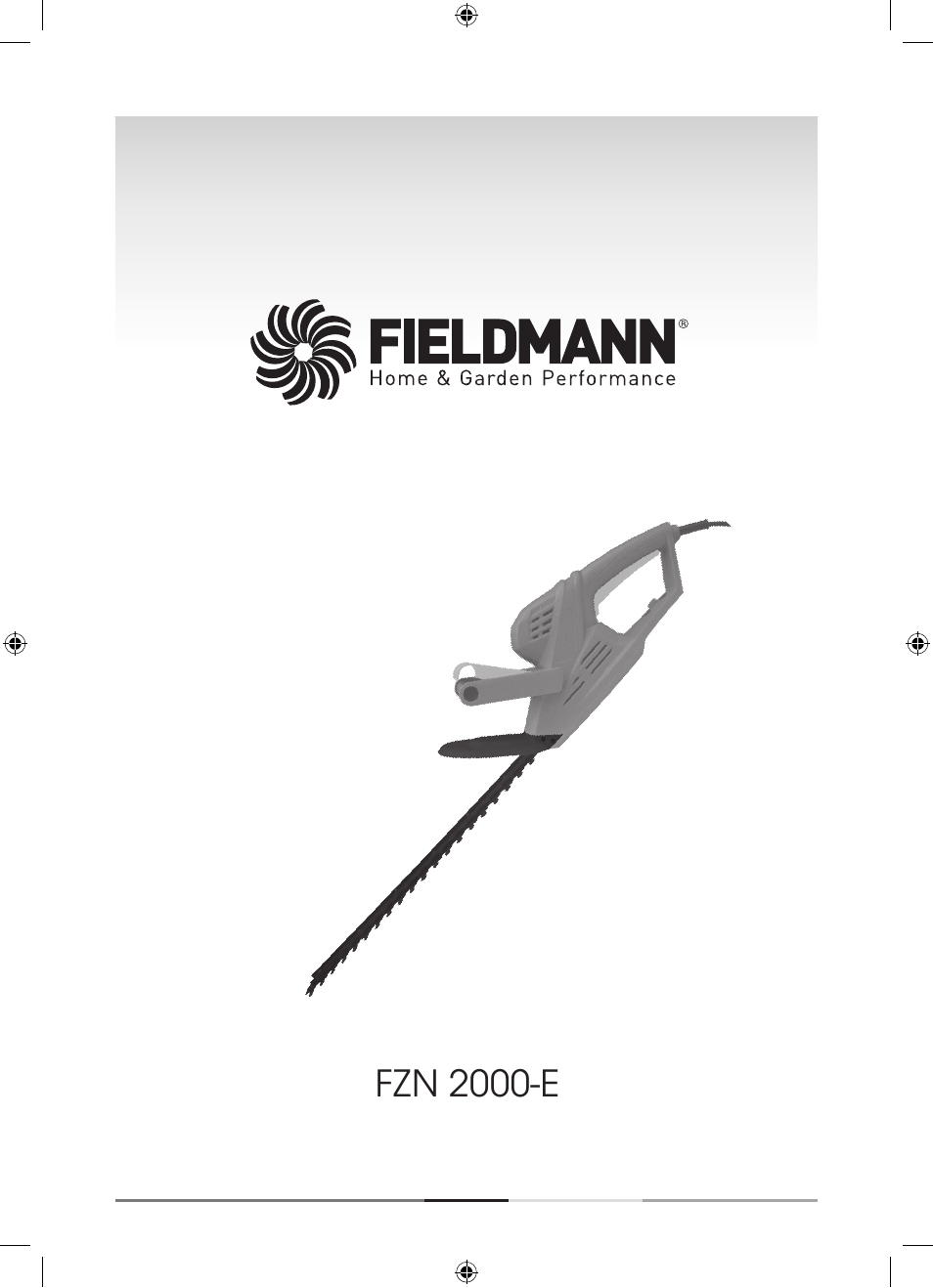 Fieldmann FZN 2000-E User Manual | 76 pages