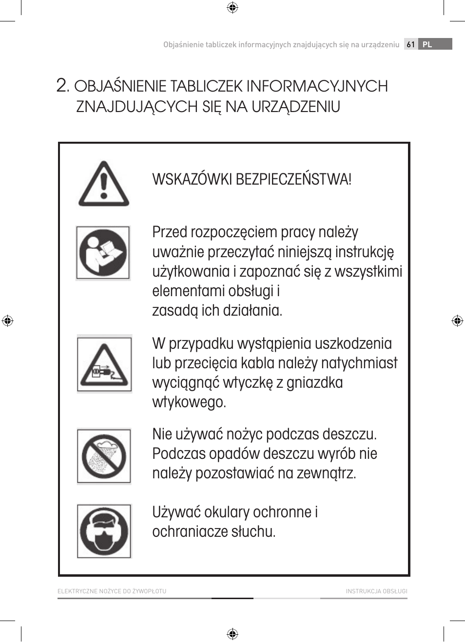 Fieldmann FZN 2000-E User Manual | Page 61 / 76