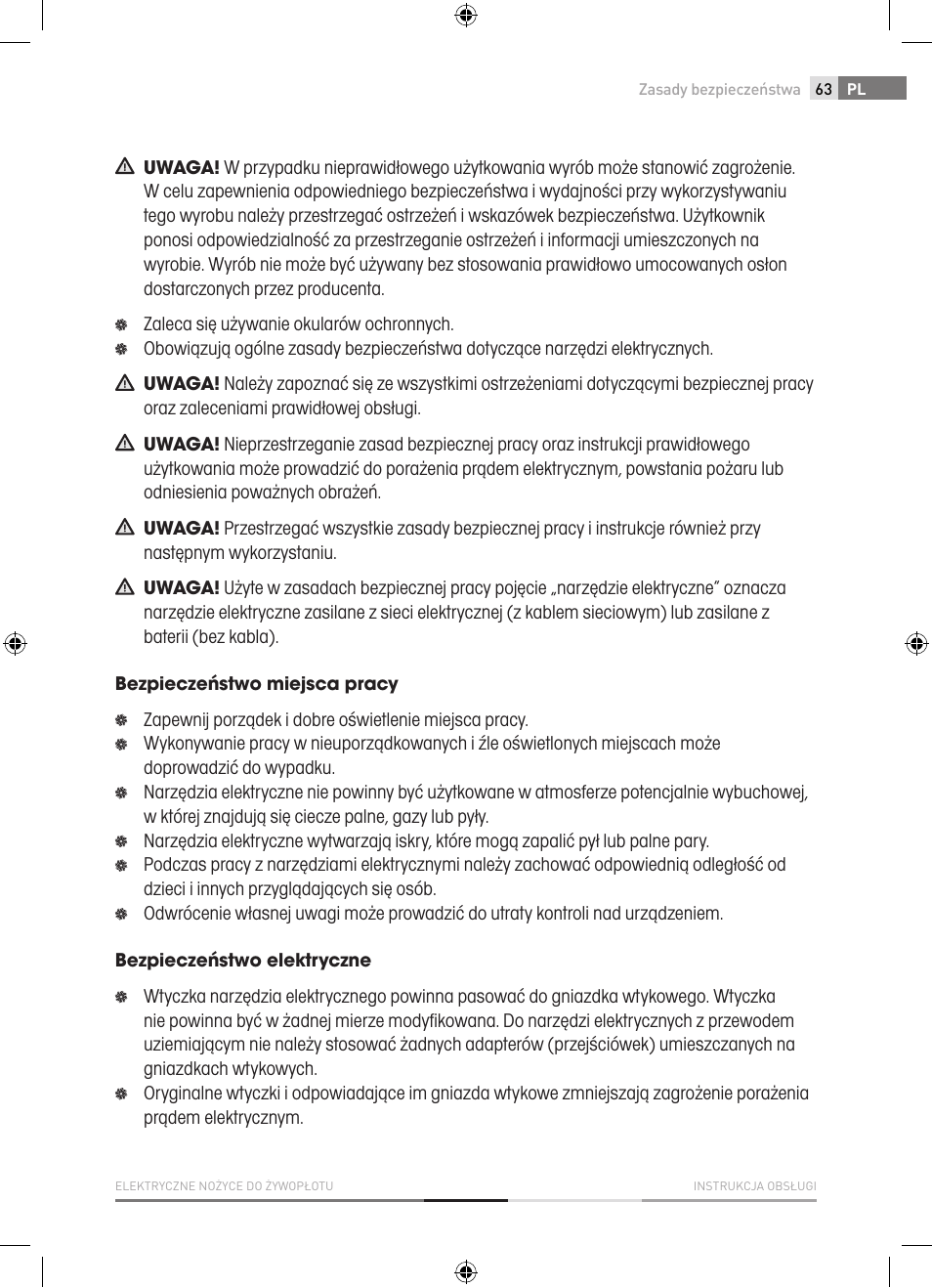 Fieldmann FZN 2000-E User Manual | Page 63 / 76