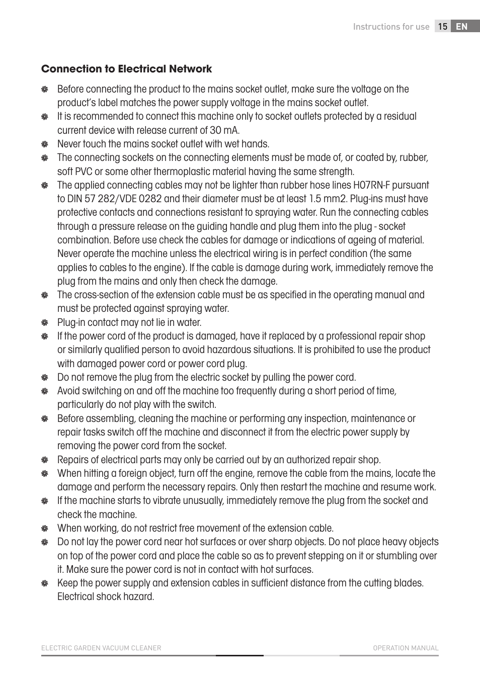 Fieldmann FZF 4010-E User Manual | Page 15 / 80