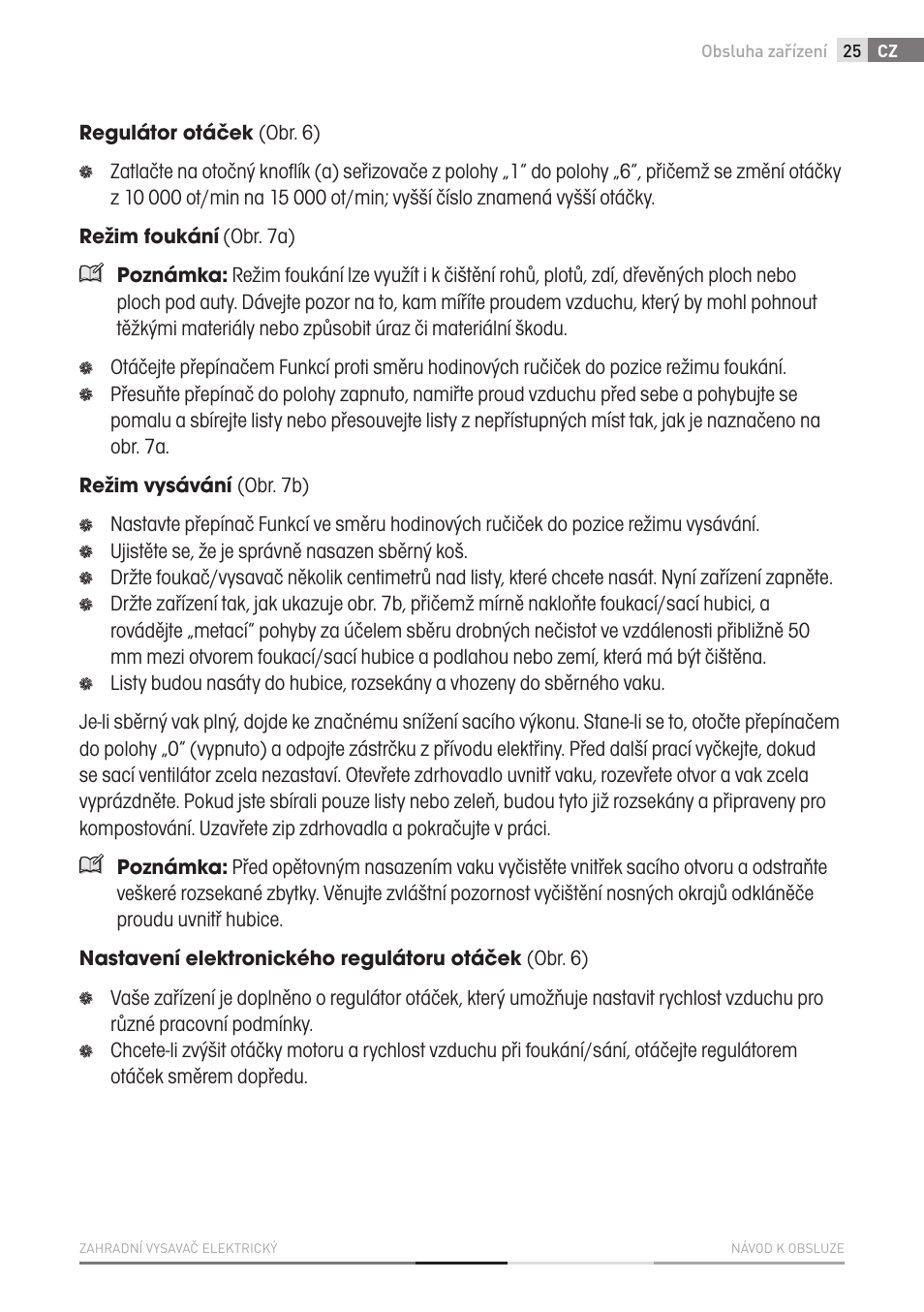 Fieldmann FZF 4010-E User Manual | Page 25 / 80