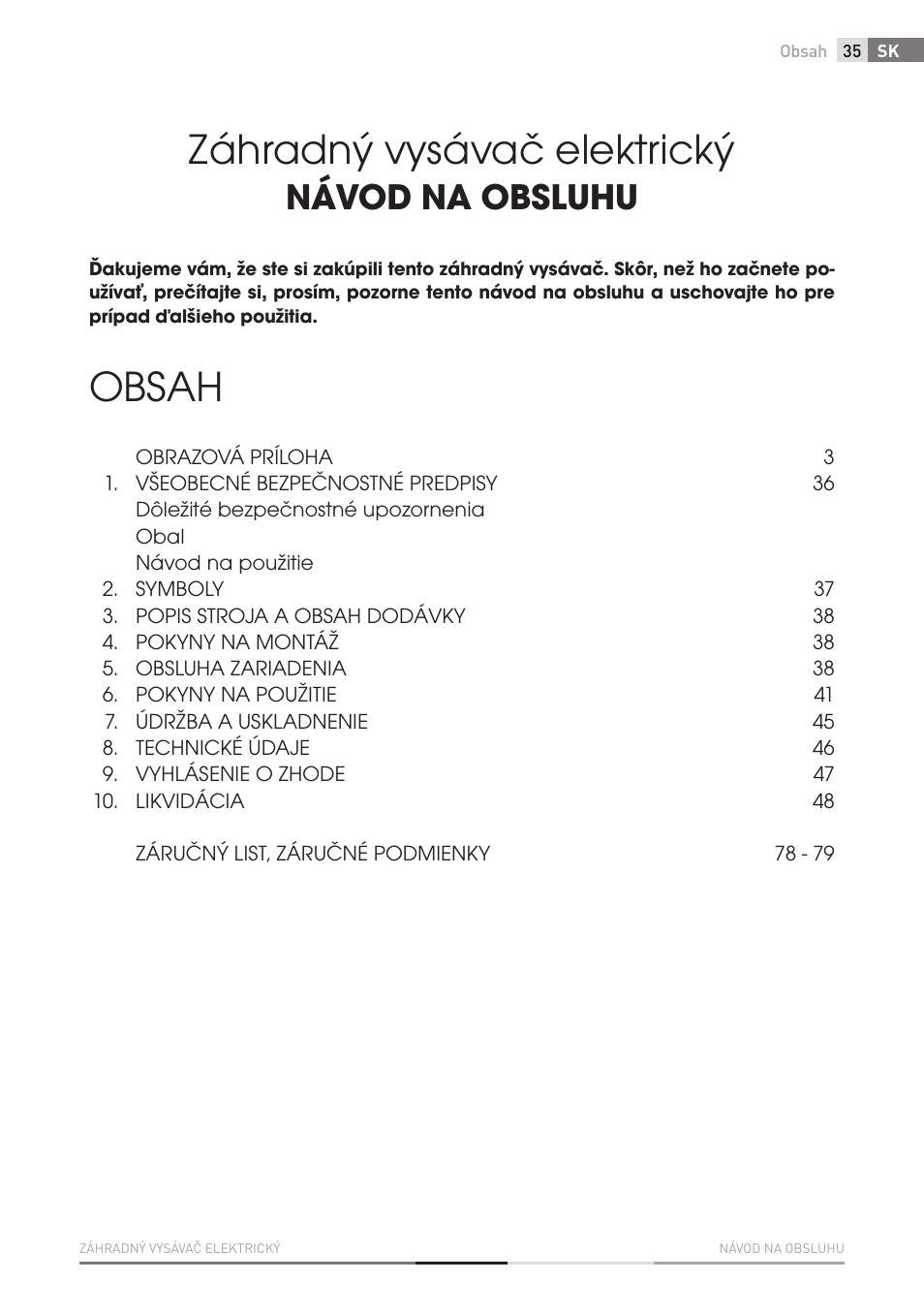 Fieldmann FZF 4010-E User Manual | Page 35 / 80