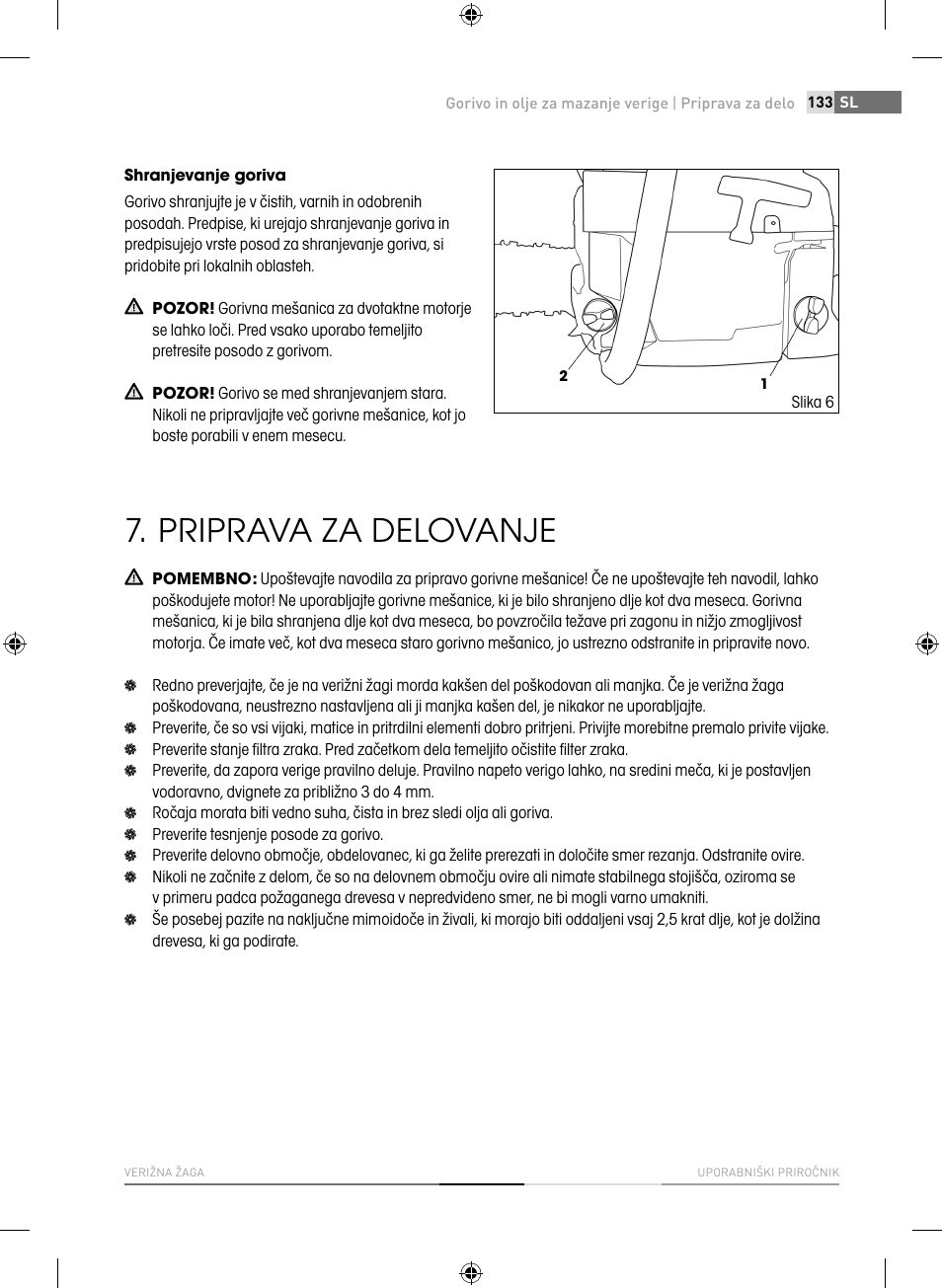 Priprava za delovanje | Fieldmann FZP 4516-B User Manual | Page 133 / 156