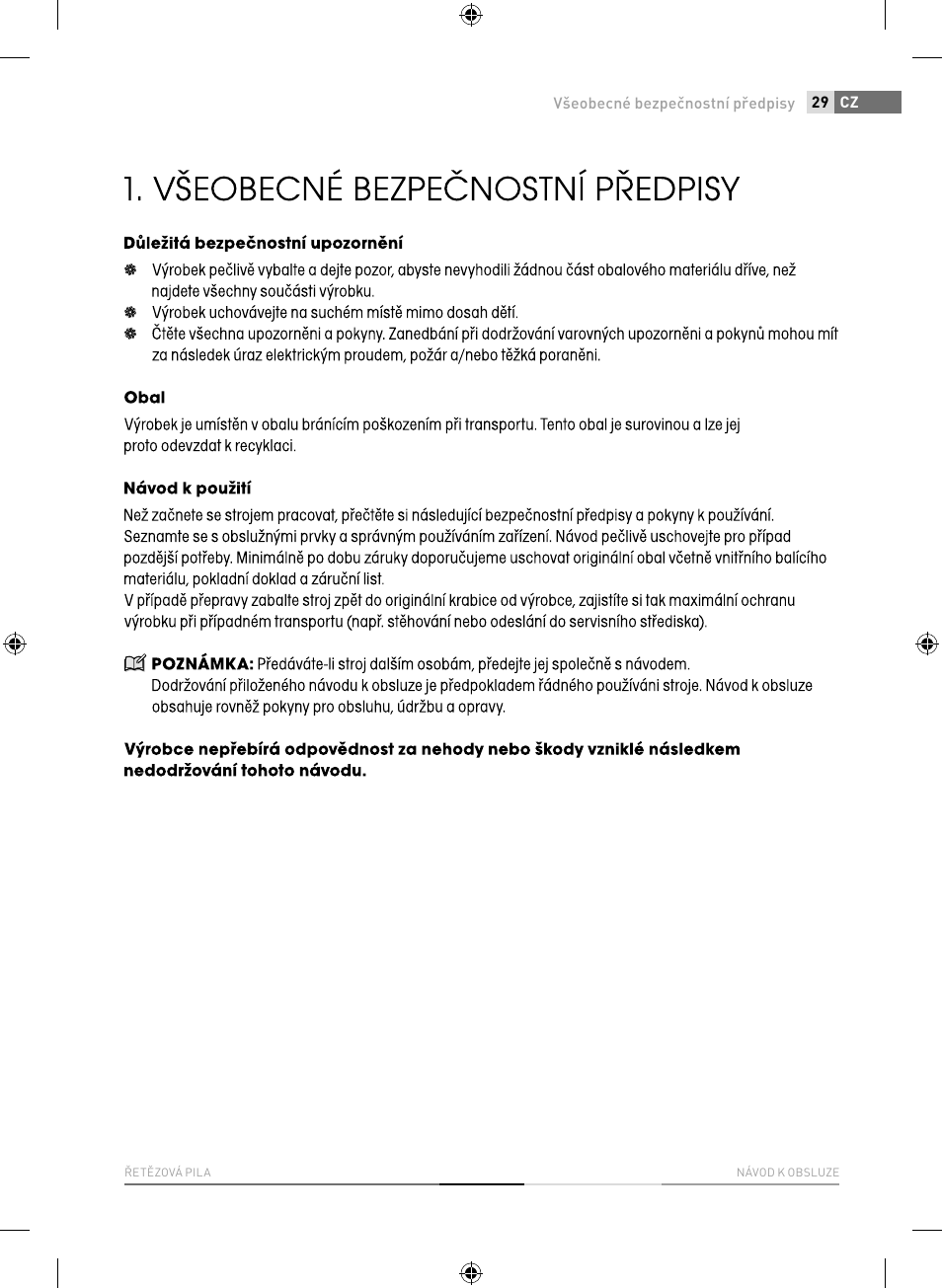 Fieldmann FZP 4516-B User Manual | Page 29 / 156
