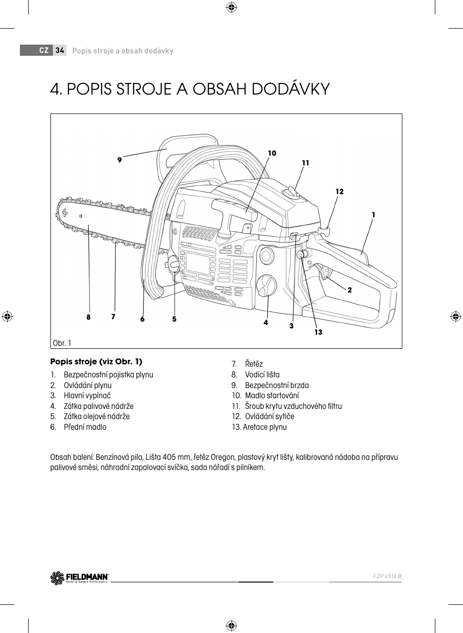 Fieldmann FZP 4516-B User Manual | Page 34 / 156