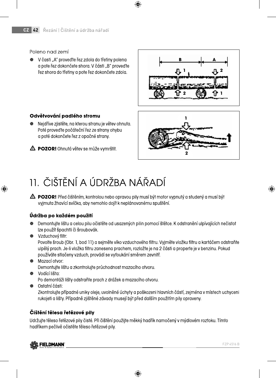 Fieldmann FZP 4516-B User Manual | Page 42 / 156
