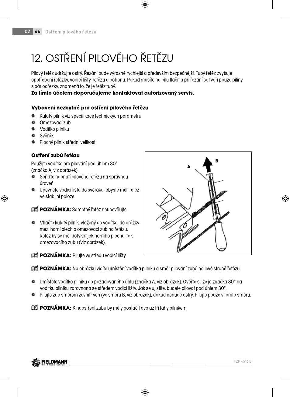 Fieldmann FZP 4516-B User Manual | Page 44 / 156