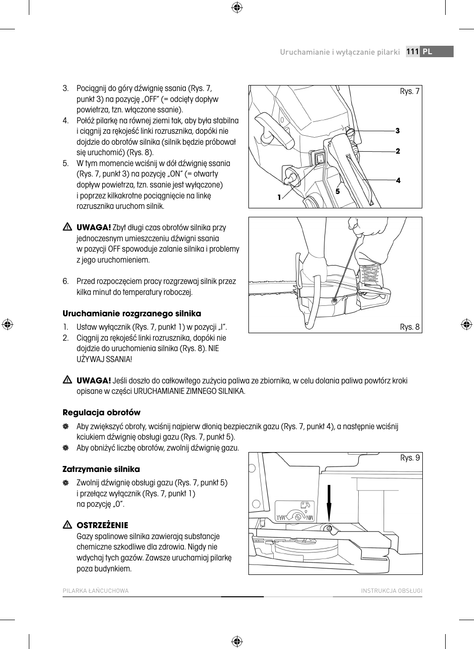 Fieldmann FZP 3714-B User Manual | Page 111 / 156