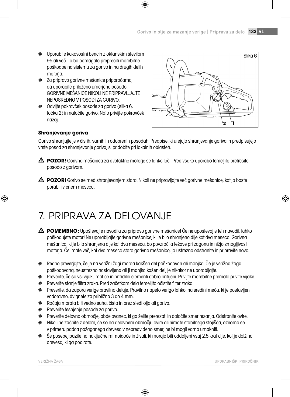 Priprava za delovanje | Fieldmann FZP 3714-B User Manual | Page 133 / 156