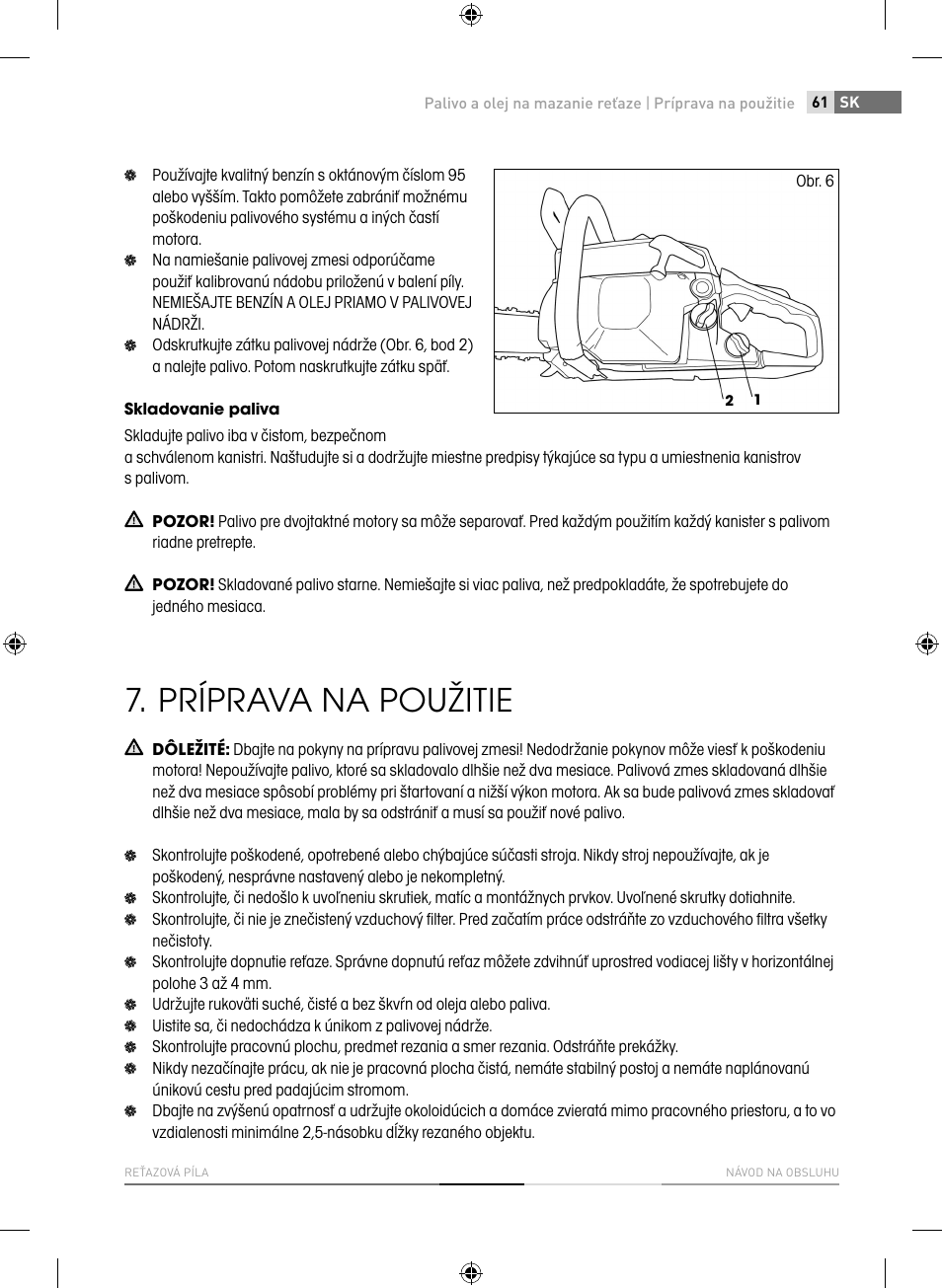 Príprava na použitie | Fieldmann FZP 3714-B User Manual | Page 61 / 156
