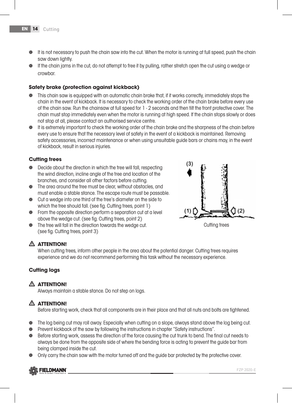 Fieldmann FZP 2020-E User Manual | Page 14 / 120