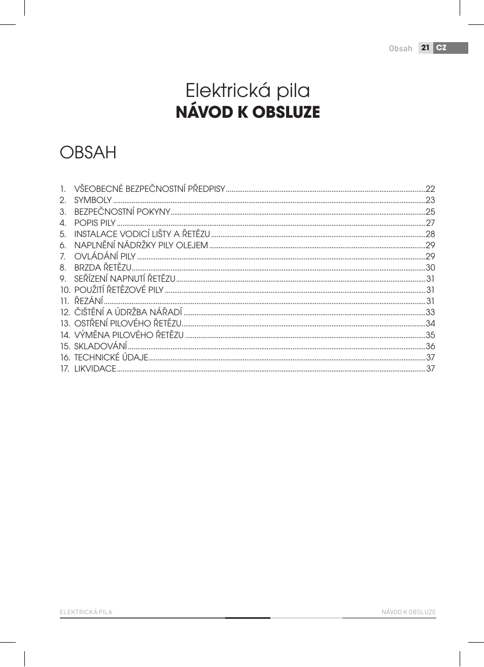 Fieldmann FZP 2020-E User Manual | Page 21 / 120