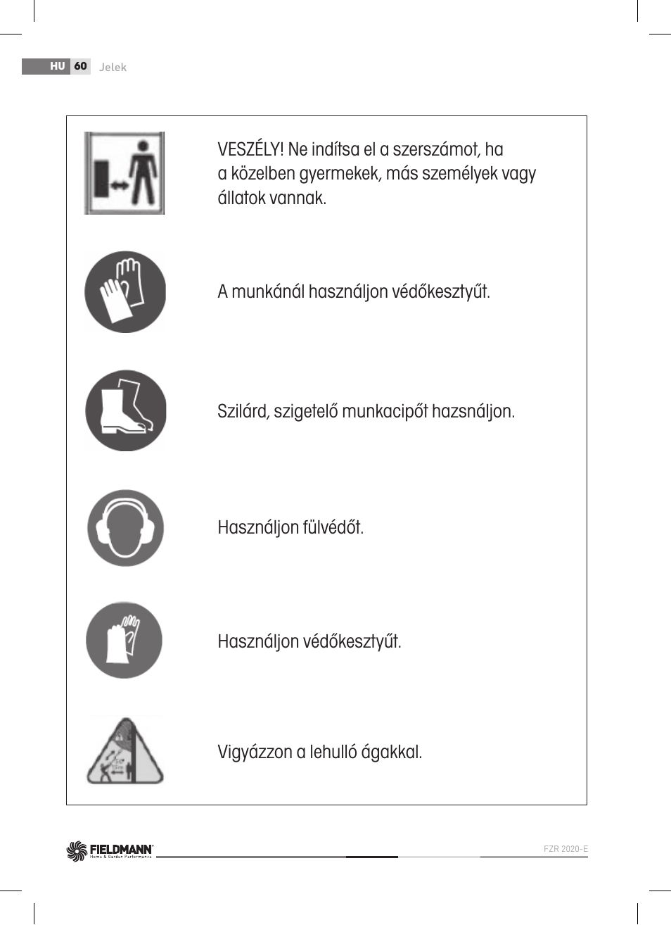 Fieldmann FZP 2020-E User Manual | Page 60 / 120