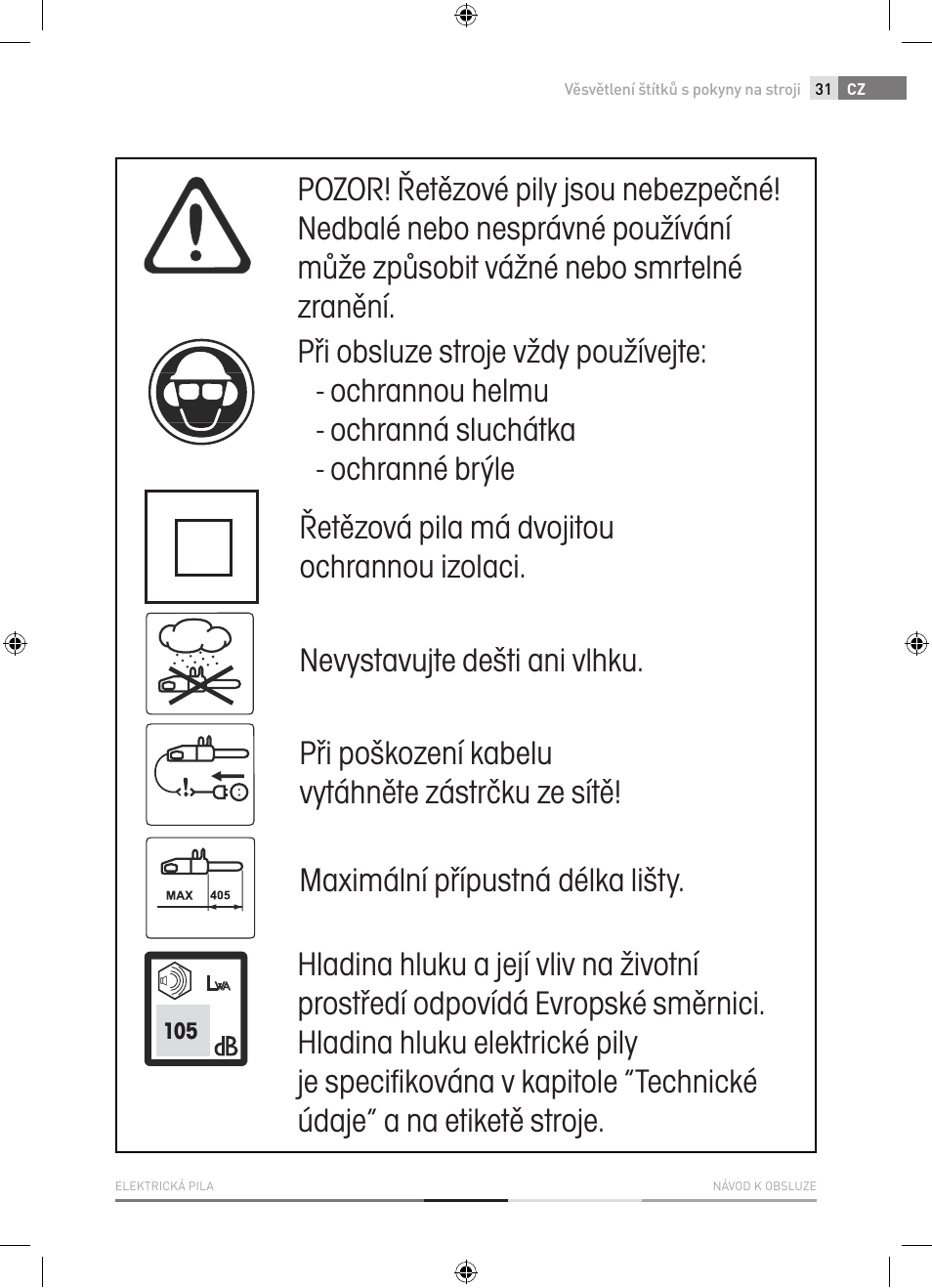 Fieldmann FZP 2001-E User Manual | Page 31 / 134