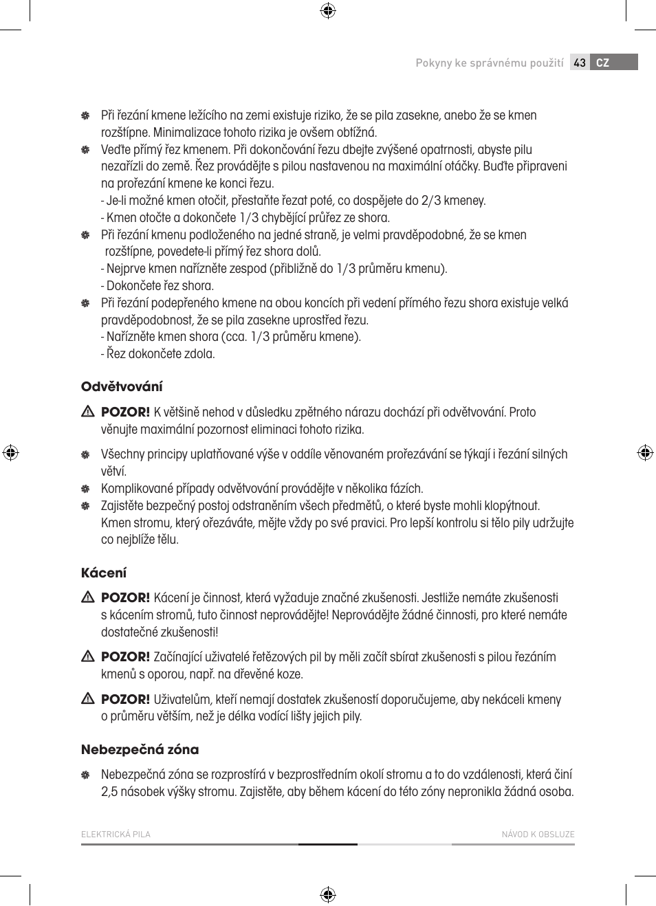Fieldmann FZP 2001-E User Manual | Page 43 / 134