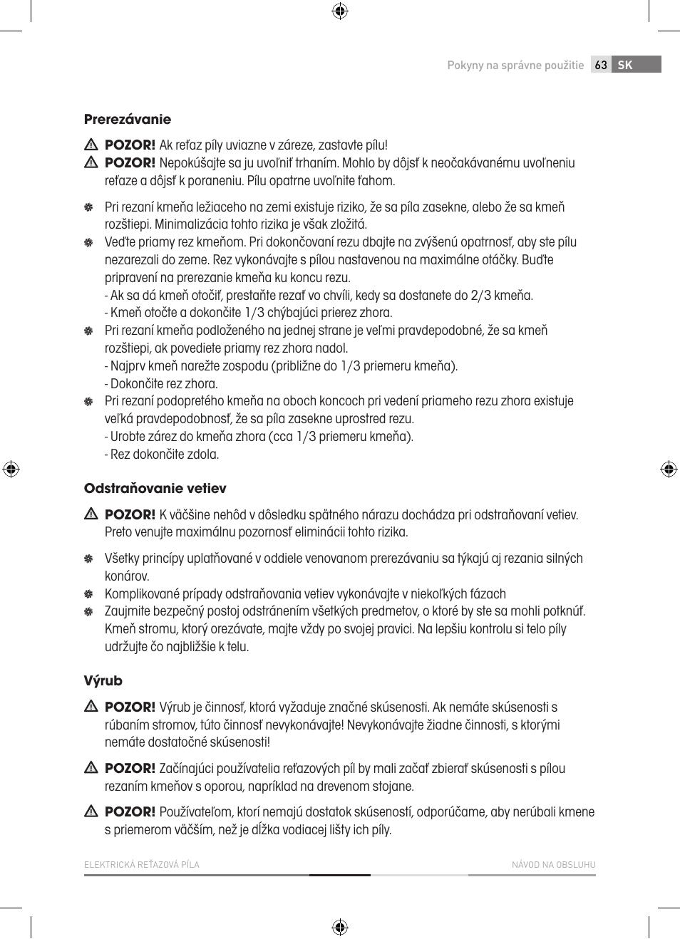Fieldmann FZP 2001-E User Manual | Page 63 / 134